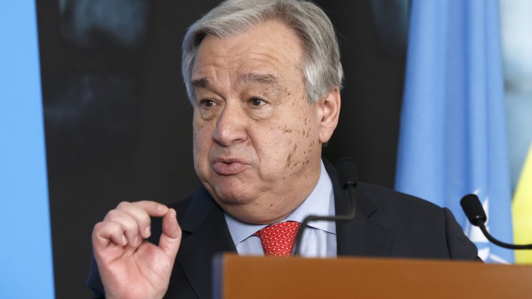 O secretário-geral da ONU e antigo primeiro-ministro socialista português, António Guterres