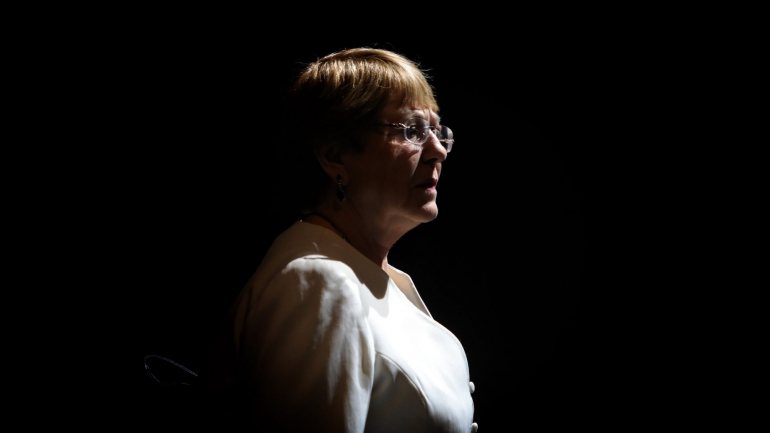 Michelle Bachelet é Alta Comissária das Nações Unidas para os Direitos Humanos desde 2018
