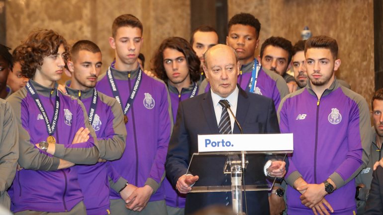 Pinto da Costa deixou elogios ao feito da equipa comandada por Mário Silva e elogiou identificação da Câmara com o FC Porto