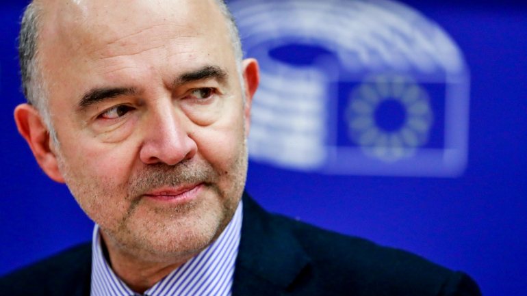 Pierre Moscovici, comissário europeu para os Assuntos Económicos e Financeiros
