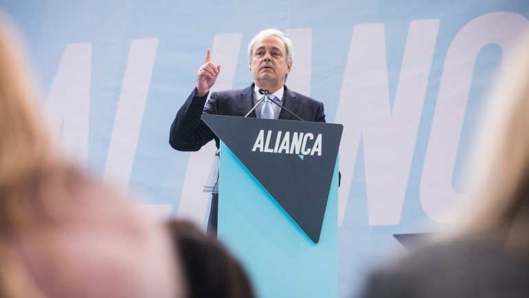 Paulo Sande é o candidato do Aliança às eleições europeias do próximo dia 26 de maio
