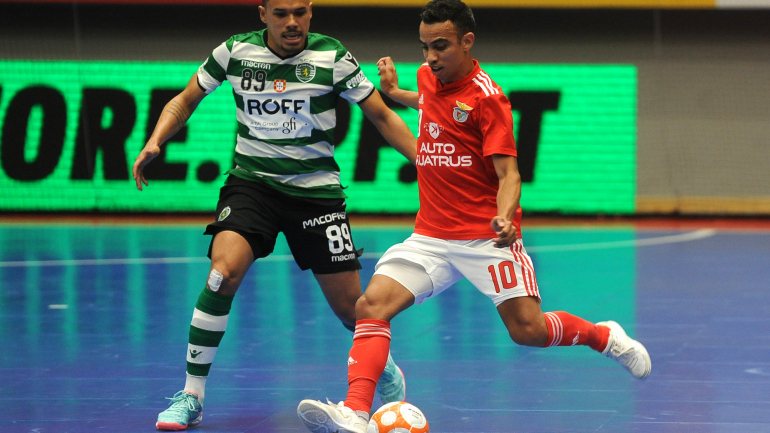 Robinho marcou um golo, fez uma assistência e foi um dos melhores do Benfica no jogo 3 da final com o Sporting