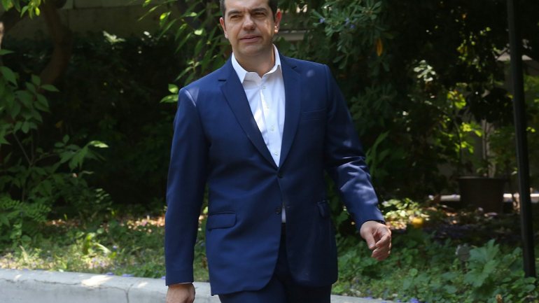 O primeiro-ministro grego Alexis Tsipras