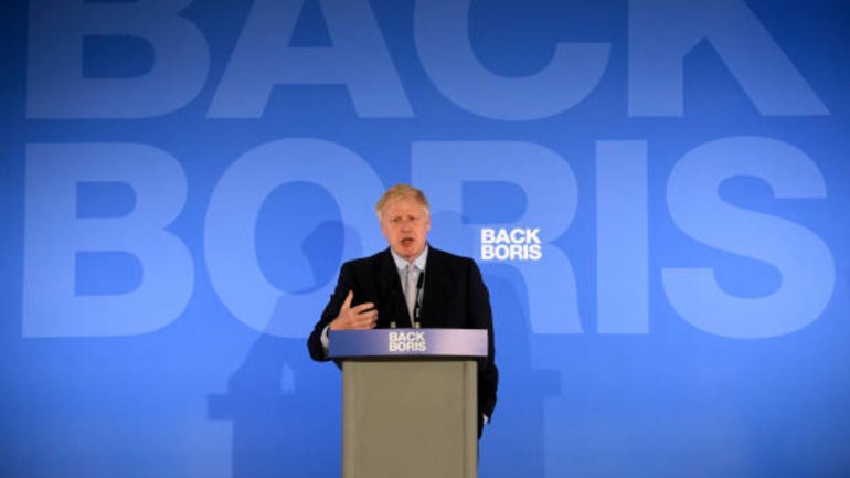 Boris Johnson iniciou esta quarta-feira a sua campanha para a liderança do Partido Conservador em Londres
