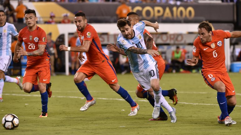 Messi vai tentar , pela nona vez na carreira, conquistar a Copa América com a seleção argentina