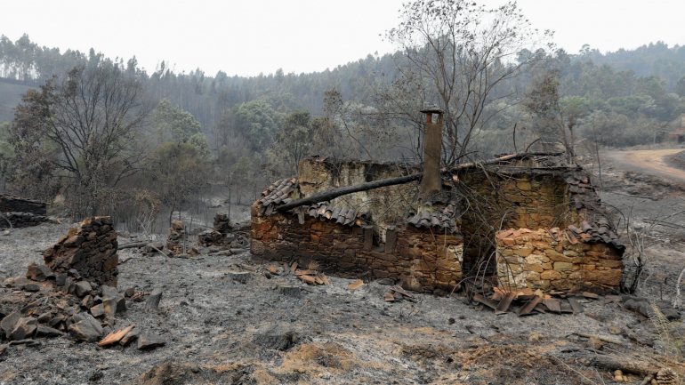 Em 2017, morreram mais 100 pessoas nos incêndios florestais em Portugal