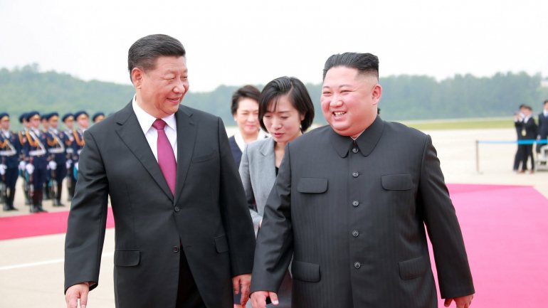 Tratou-se da primeira visita de um chefe de Estado chinês à Coreia do Norte, em 14 anos