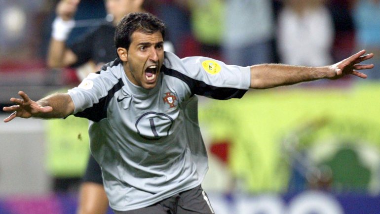 O então guarda-redes do Sporting foi o herói dos quartos de final do Euro 2004