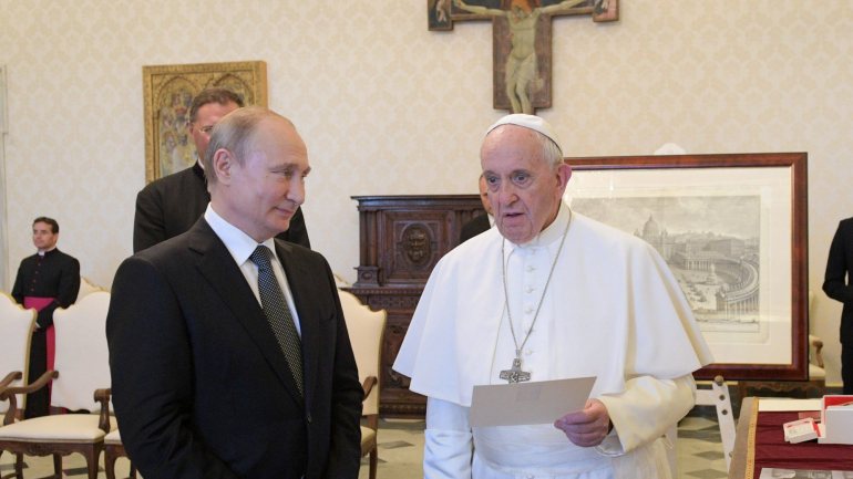 Tratou-se do terceiro encontro entre Putin e o Papa Francisco. O primeiro foi em 2013 e o mais recente tinha sido em 2015