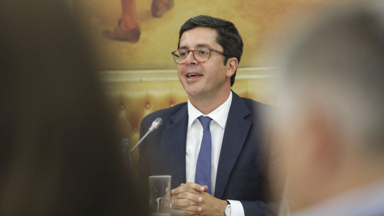 O secretário de Estado da Juventude e do Desporto, João Paulo Rebelo