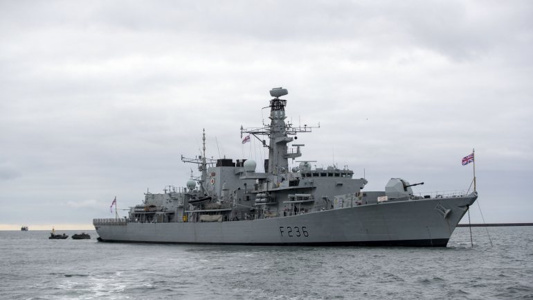 O HMS Montrose foi enviado para o Estreito de Ormuz para proteger os navios britânicos