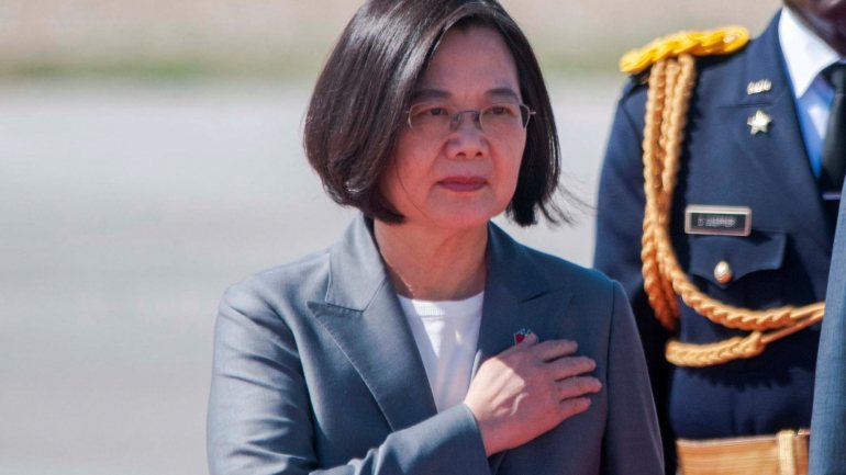A Presidente de Taiwan, Tsai Ing-wen
