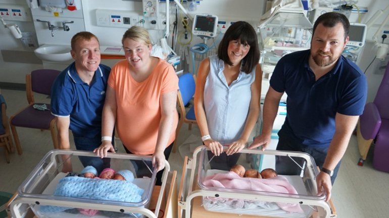 A ala pediátrica do Hospital Ulster garantiu que não nasciam trigémeos naquela unidade há vários anos