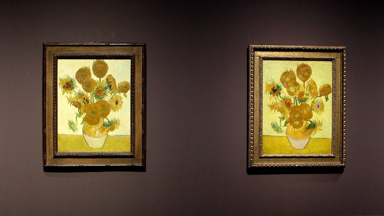Vincent van Gogh pintou os últimos quadros de girassóis para oferecer a Paul Gauguin. O pintor francês nunca chegou a recebê-lo
