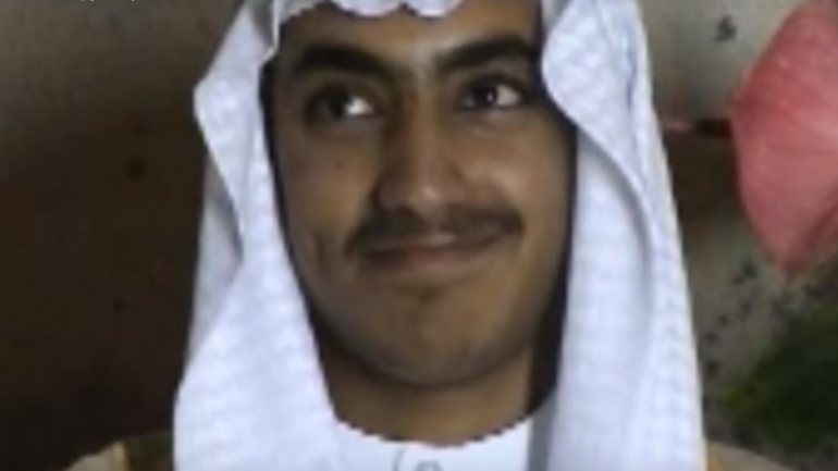 Hamza Bin Laden, num vídeo divulgado pela CIA