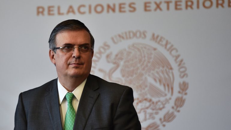 O anúncio foi feito pelo ministro dos Negócios Estrangeiros do México, Marcelo Ebrard