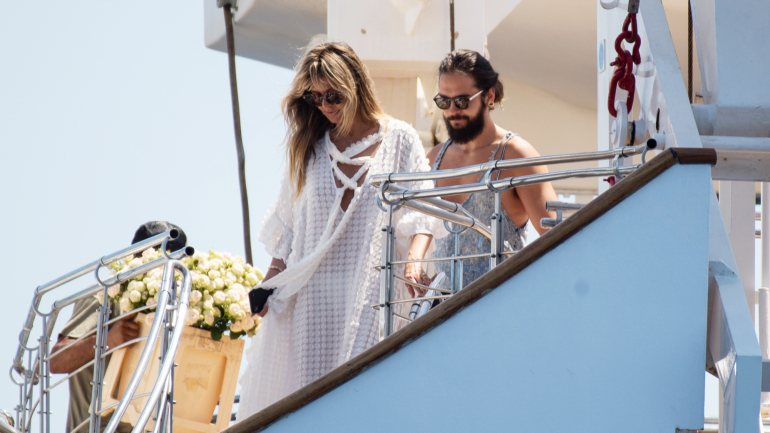 Christina O, o barco de luxo que recebeu o segundo casamento de Heidi Klum e Tom Kaulitz