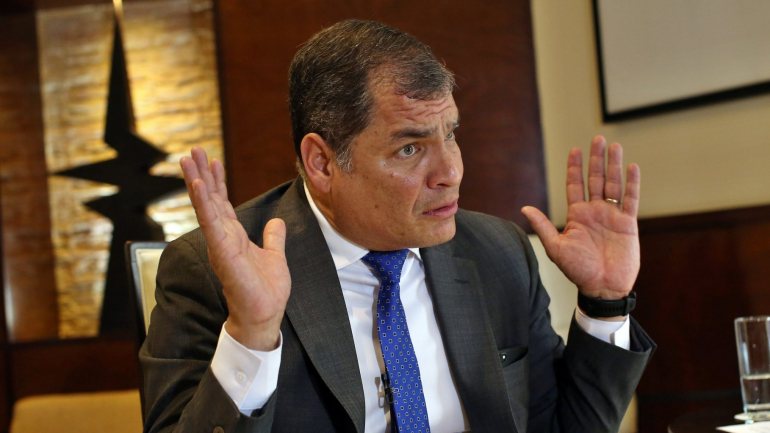 Correa reside na Bélgica desde que deixou o poder em maio de 2017