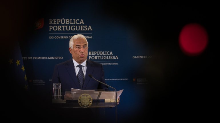 António Costa prestou declarações após a reunião de emergência realizada no Palácio de São Bento