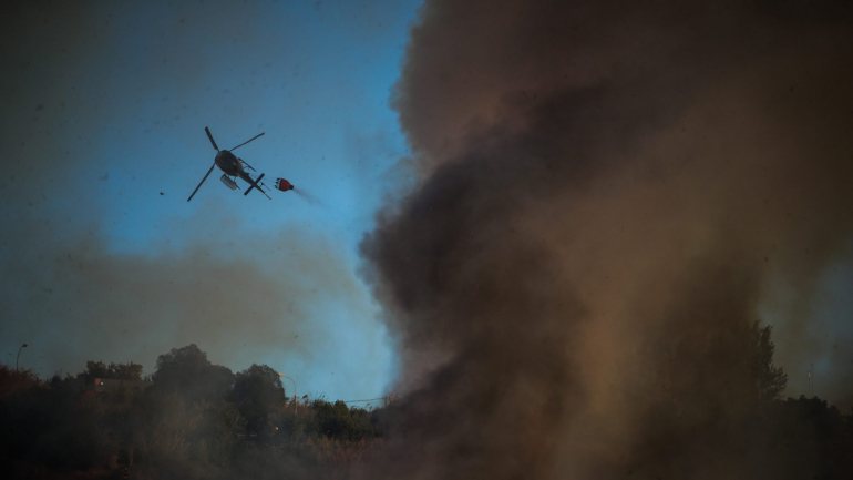 O helicóptero de substituição, que estava estacionado em Tires, está a operar desde quarta-feira