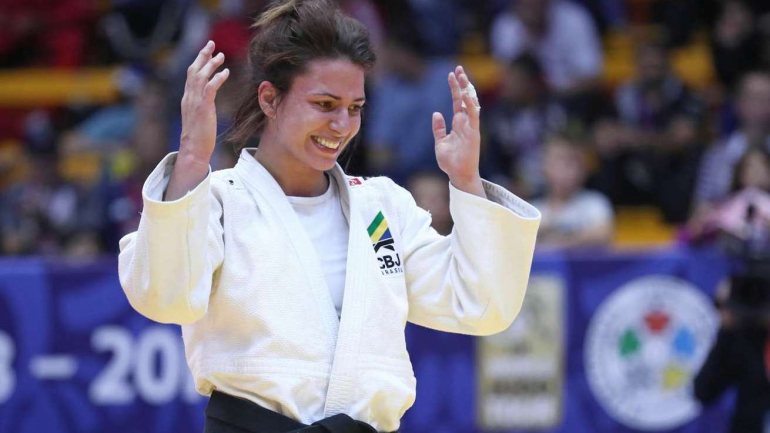 A judoca nasceu no Brasil e naturalizou-se portuguesa