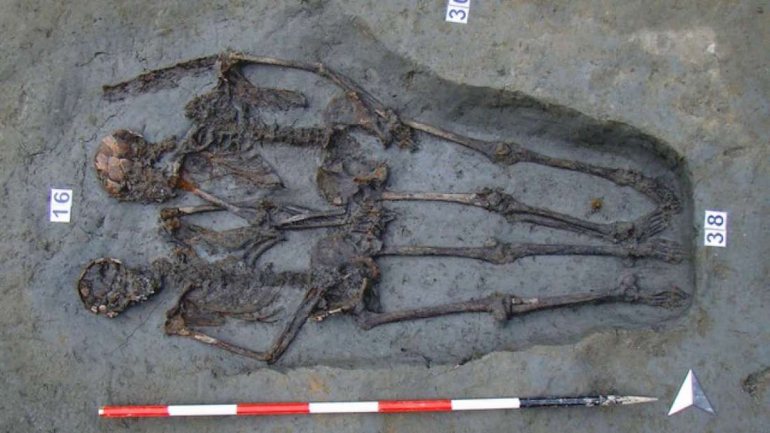 As ossadas têm 1.600 anos, mas só foram encontradas em 2009