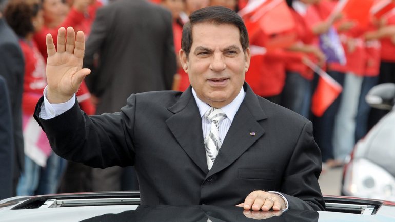 Ben Ali esteve 23 anos no poder antes de ser deposto no decorrer da Primavera Árabe