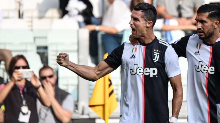 Ronaldo fechou as contas da vitória da Juventus frente à SPAL na segunda parte e marcou o terceiro golo em cinco jogos na Serie A