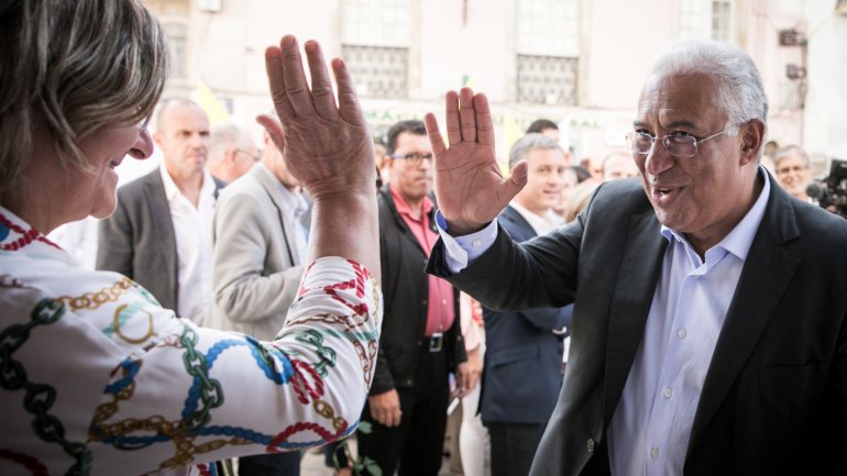 O partido de António Costa sobe na sondagem da Pitagórica há dois dias consecutivos