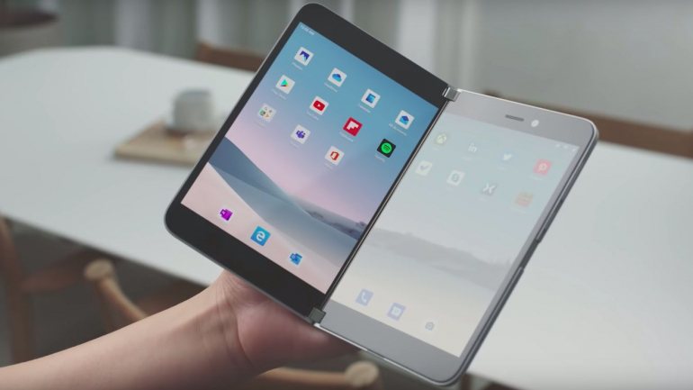 O Surface Duo só deverá estar disponível no final de 2020