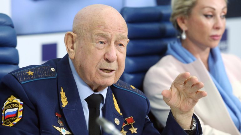 Alexei Arkhipovitch Leonov ajudou a impulsionar o programa espacial soviético durante a Guerra Fria