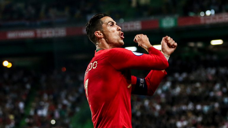 O capitão da seleção portuguesa marcou o segundo golo contra o Luxemburgo