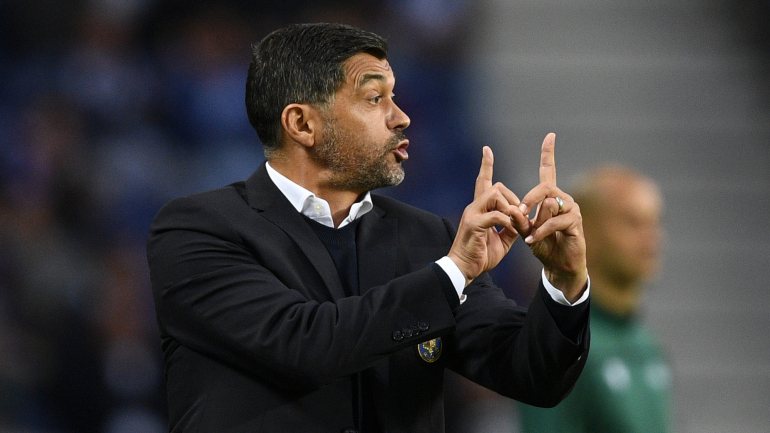 O treinador português garantiu que os dragões empataram por demérito próprio