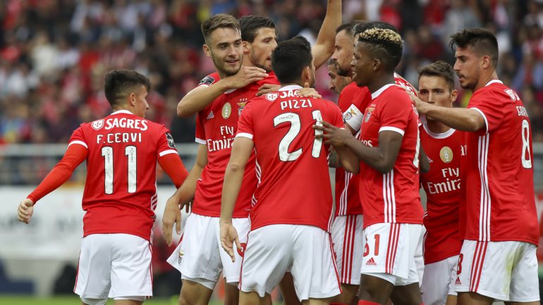 Ferro marcou o único golo do jogo aos 19', naquele que foi o quarto golo do Benfica de bola parada esta temporada