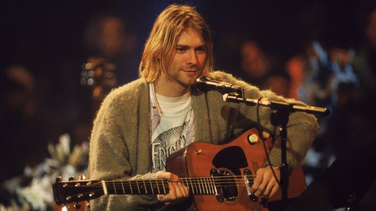 Kurt Cobain, líder dos Nirvana, suidicou-se poucos meses depois de gravar o icónico MTV Unplugged.