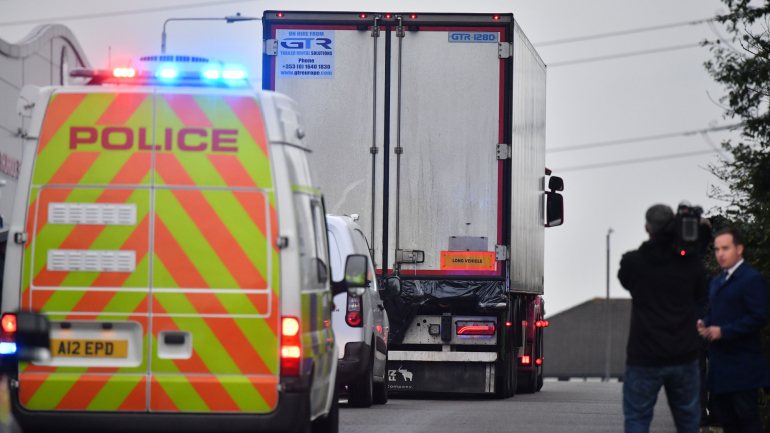 O camião foi encontrado com 39 cadáveres no interior, em 23 de outubro, em Essex
