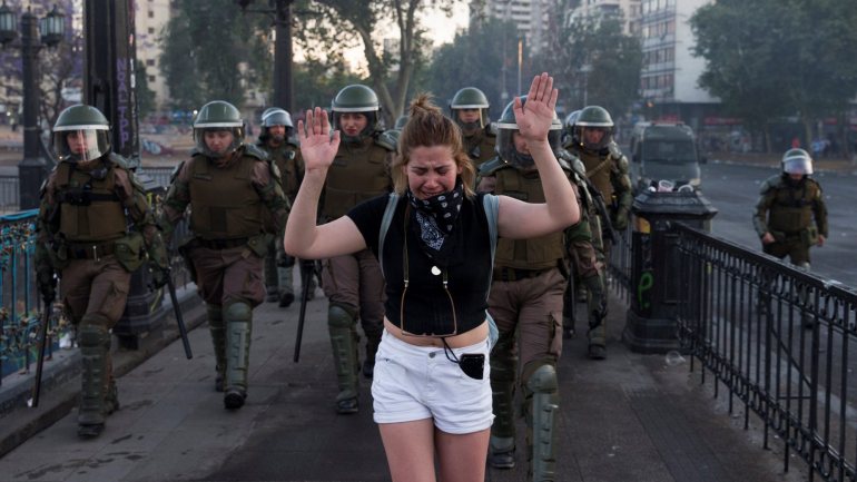 O movimento de protesto no Chile já vai na terceira semana
