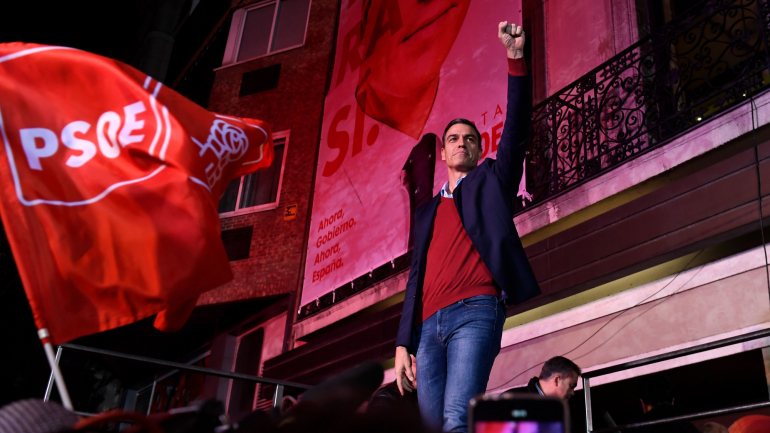 Pedro Sánchez, do PSOE, só venceu as eleições na medida em que foi o mais votado. Queria sair reforçado e garantir a governabilidade, mas a eleição correu mal — e agora formar governo está mais difícil