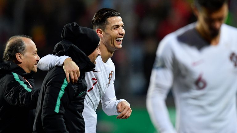 Contra o Luxemburgo, Cristiano Ronaldo voltou a marcar