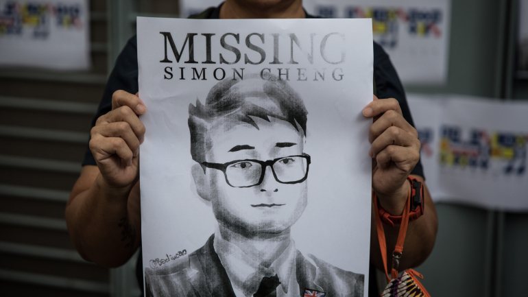 Simon Cheng foi dado como desaparecido na China em agosto deste ano
