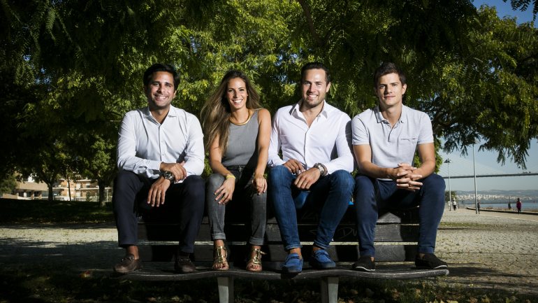 Miguel Santo Amaro, Marta Palmeiro, Mariano Kostelec e Sérgio Pereira fundaram a StudentFinance em 2019