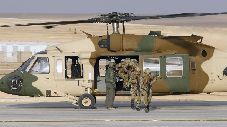 O helicóptero descolou da base da Guarda Civil do Minnesota para efetuar um voo de manutenção