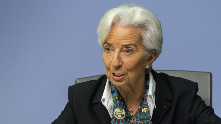 Esta foi a primeira conferência de imprensa pós-reunião do Conselho do BCE de Christine Lagarde.