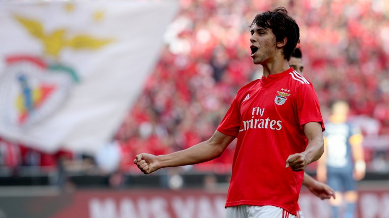 João Félix brilhou nos primeiros seis meses do ano no Benfica e teve uma transferência recorde para o Atl. Madrid: 126 milhões de euros