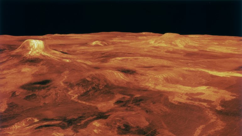 Vénus pode ser o único planeta principal além da Terra a ter vulcanismo ativo na atualidade