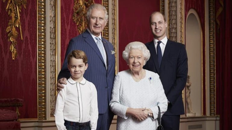 É desta forma que a casa real britânica dá as boas vindas à nova década