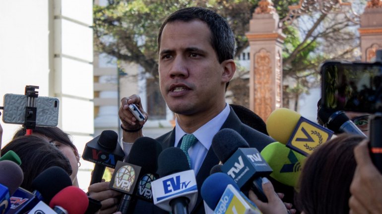 Juan Gaidó é o autoproclamado Presidente interino da Venezuela