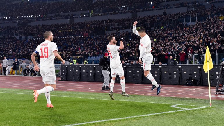 Ronaldo marcou o quarto golo em dois jogos no ano civil de 2020, depois do hat-trick apontado ao Cagliari