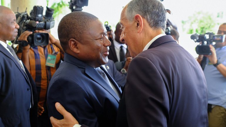 O Presidente moçambicano reiterou a vontade de seguir os processos, até agora inconclusivos