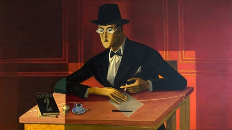 Almada Negreiros pintou o famoso retrato de Fernando Pessoa em 1954. Dez anos depois, fez uma réplica para a Gulbenkian